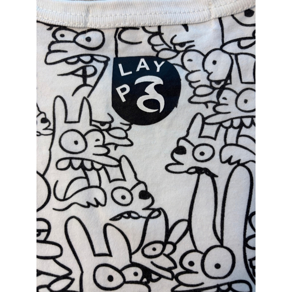 Comme des Garcons PLAY Life is Hell Double Sided Tee Small - Picture 10 of 11